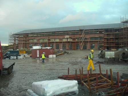 New School Site on December 2008